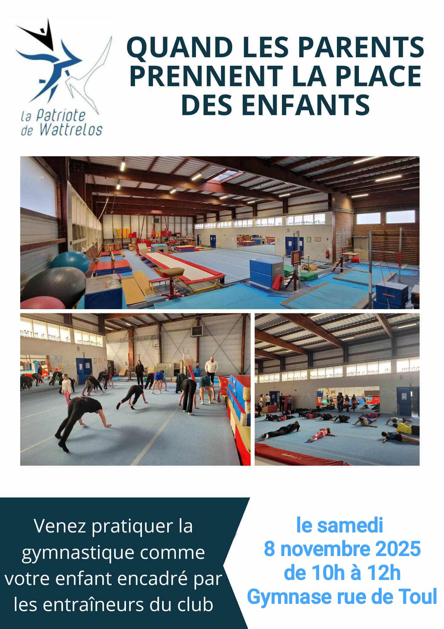 Matinée "Les parents prennent la places des gyms"